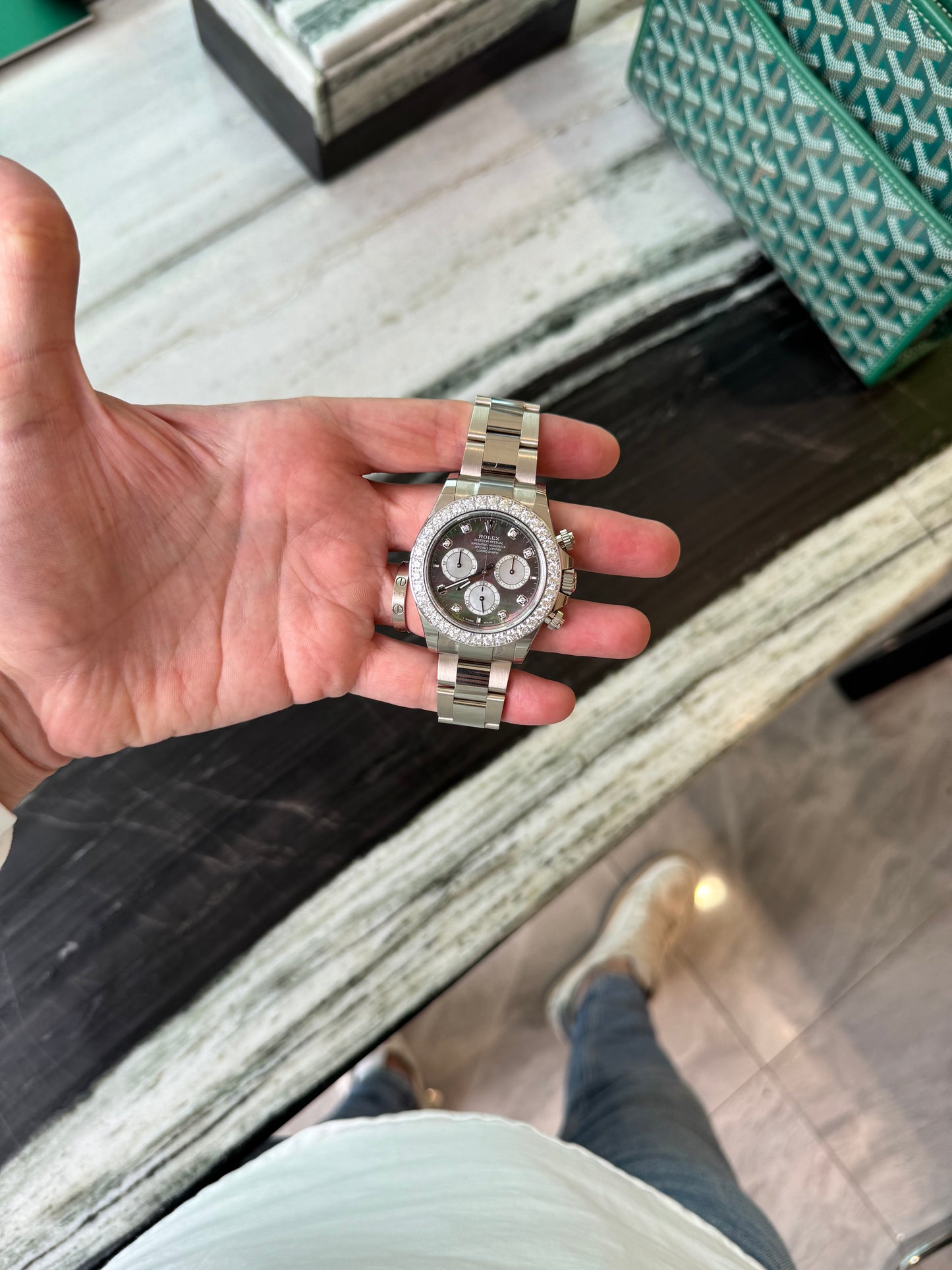 Daytona White Gold RBR Diamonds