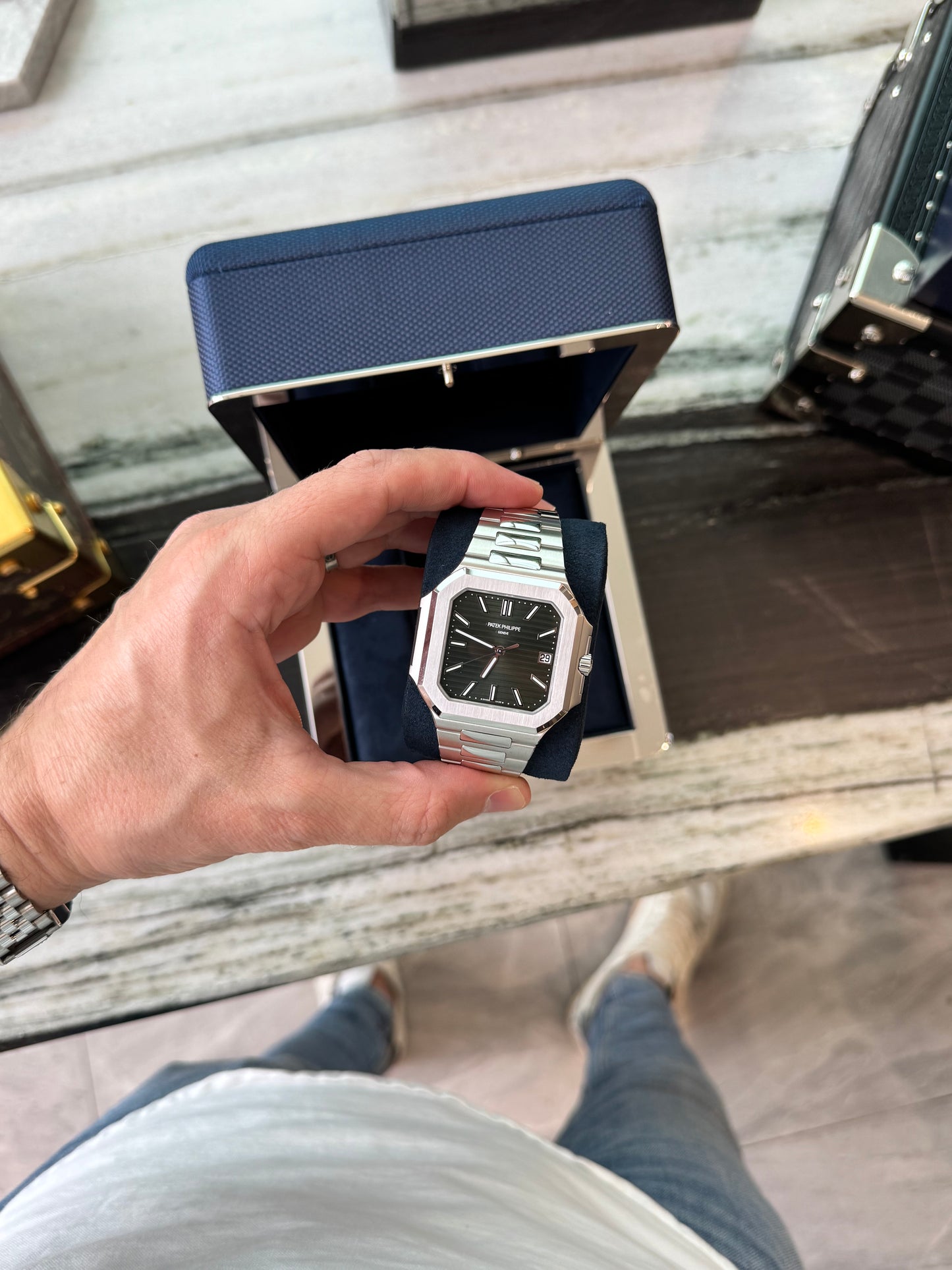 PATEK PHILIPPE CUBITUS GREEN DIAL