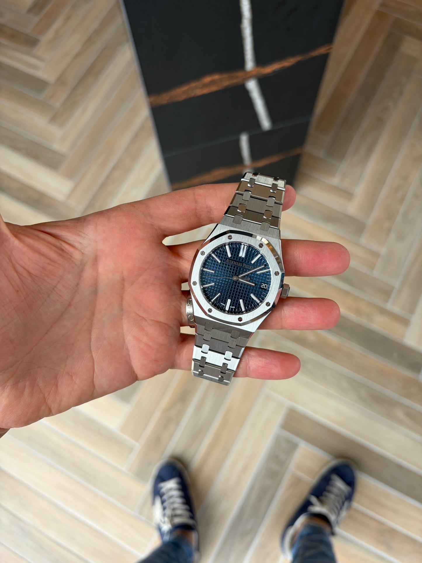 ROYAL OAK 15510ST BLUE