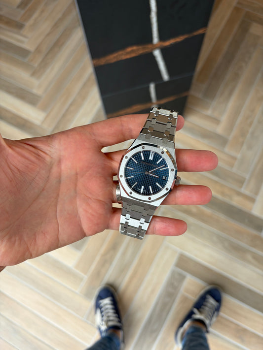 ROYAL OAK 15510ST BLUE