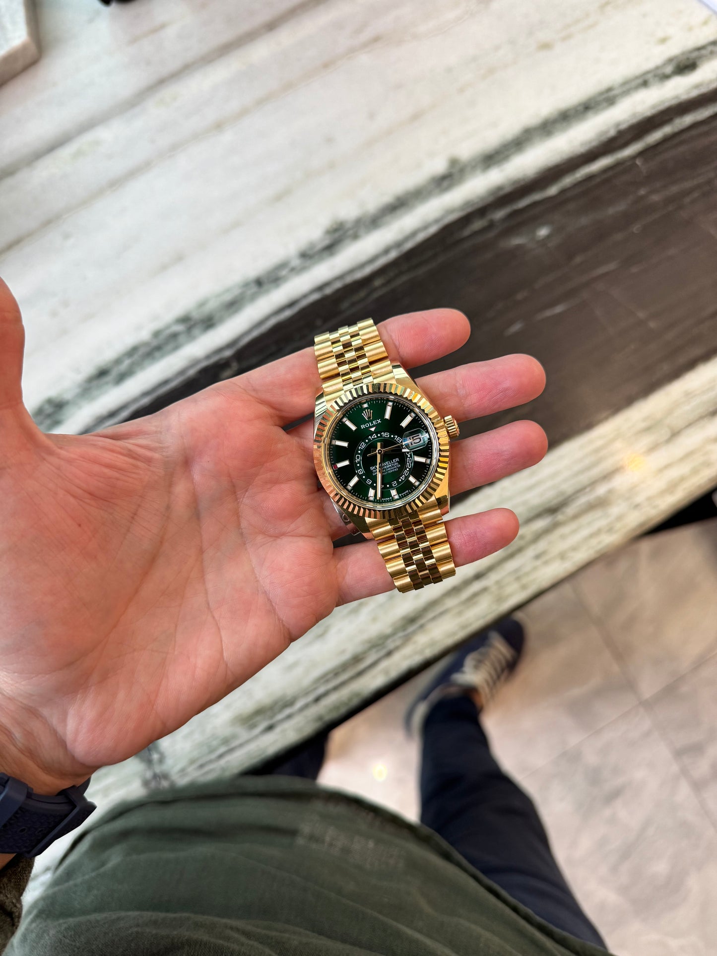 SKY DWELLER GREEN JUBILEE