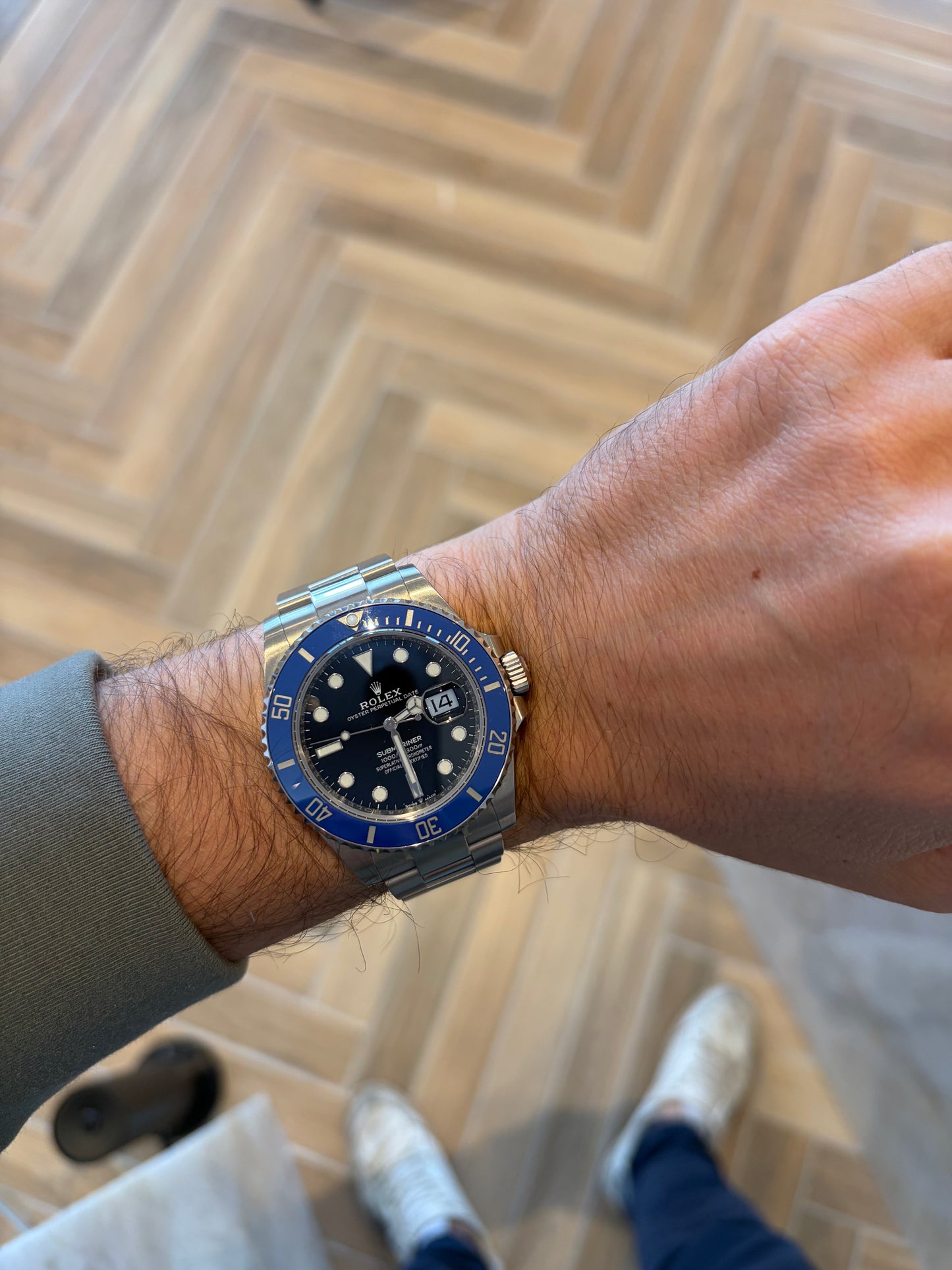 SUBMARINER WHITE GOLD "COOKIE MONSTER"